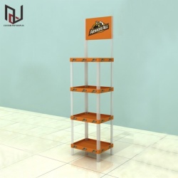 Plastic racks POP retail plastic display stands