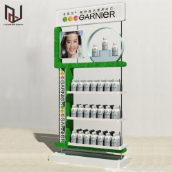 Hot sale cosmetic display rack